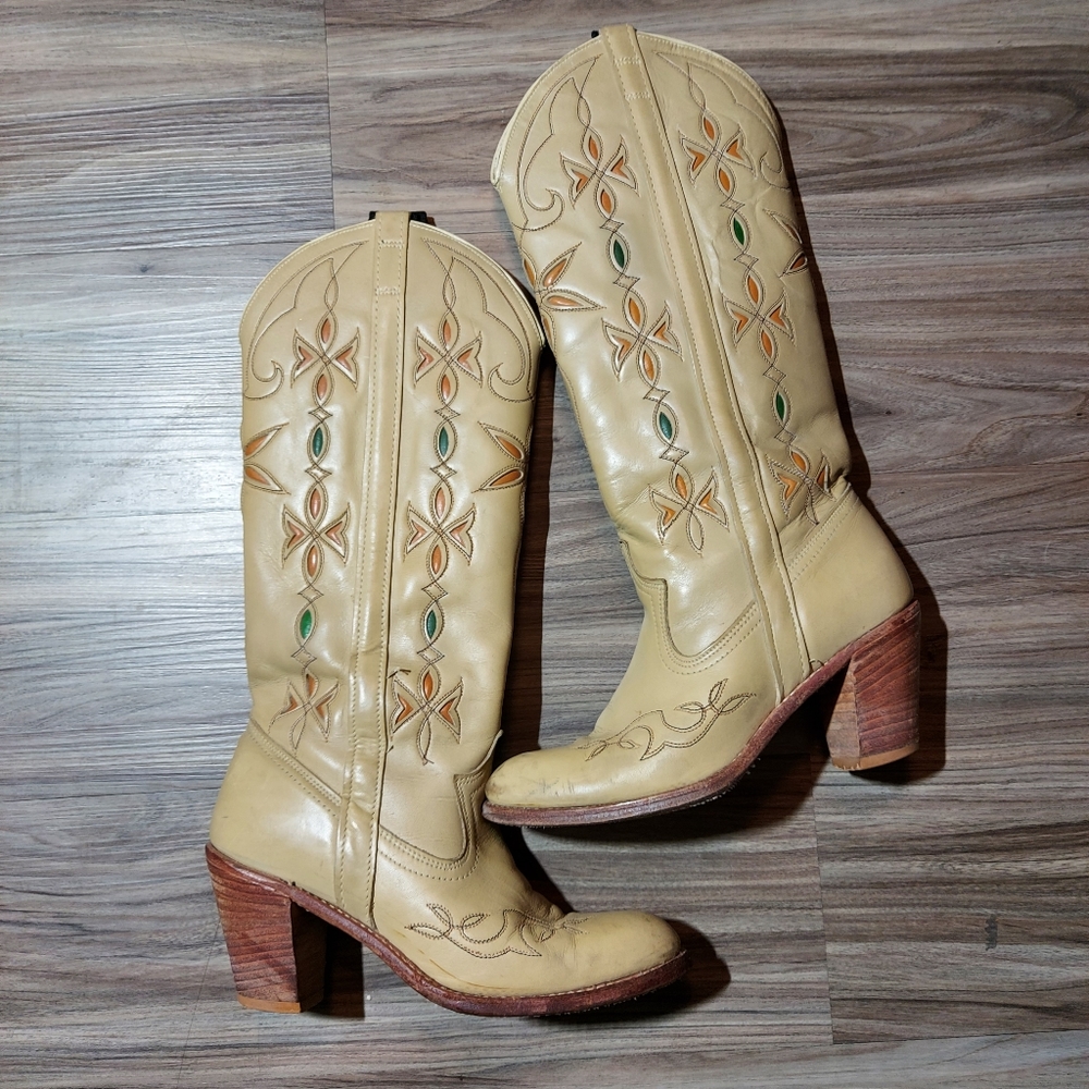 Vintage Dingo Western Boots
